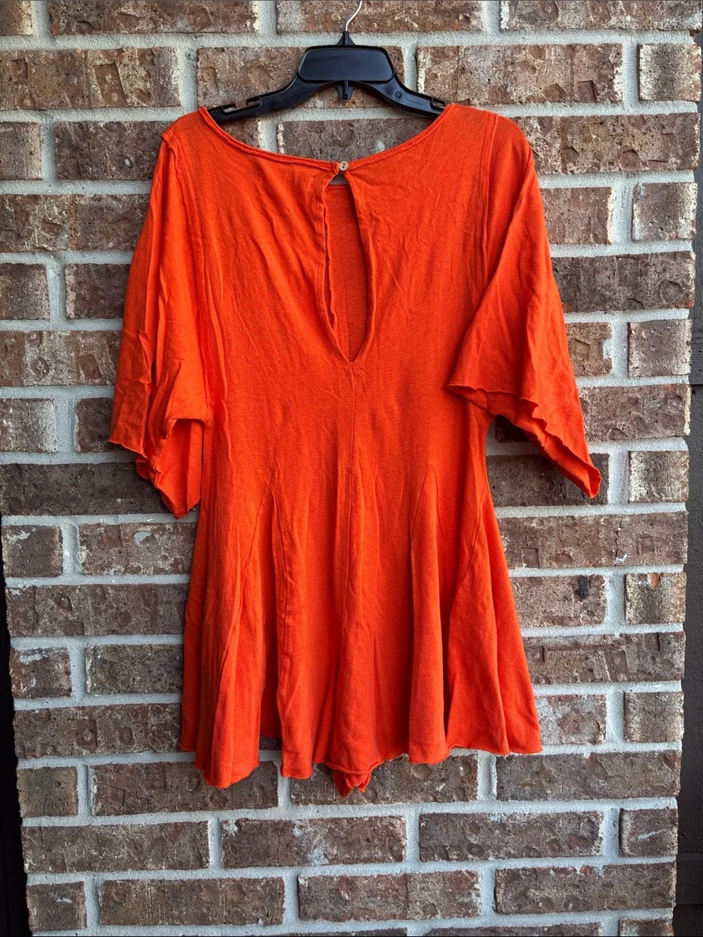 Free people beach Mona Orange romper